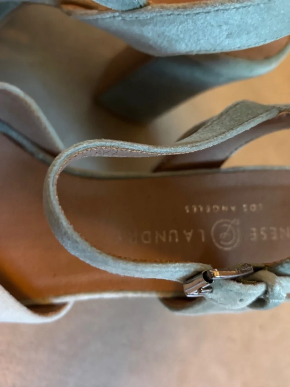 Chinese Laundry Velveteen Platform Sandal
